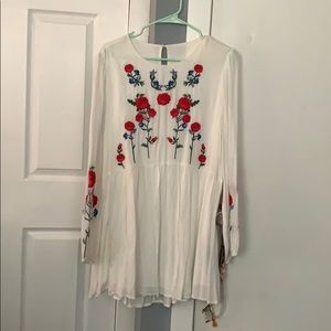 Embroidered dress